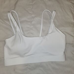 Womens White Sports Bra